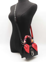 Christian Louboutin Mini Elisa Top Handle Bag In Black Leather Fw0926wrzdu