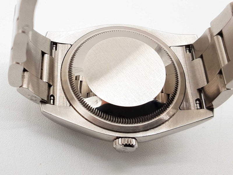 Rolex 116200 36 Datejust Silver Flowers Dial Steel Watch Do0625rxzxde