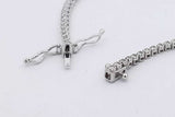 Diamond Tennis Bracelet In 18k White Gold 5.3 Grams 6 Inch Eb0626wrxsa