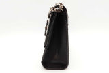 Gucci Miss Bamboo Studded Black Leather Crossbody Bag Eb0326ixzde