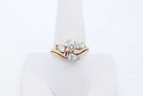 1.88cttw Diamond 14k Yellow Gold Ring 5.3 Grams Size 8.75 Eb0626lrclde