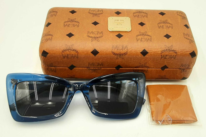 Mcm Blue Frame Sunglasses Eb1024pxdu