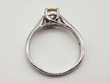 0.65 Cttw Champage Diamond 0.95 Platinum 5.1g Ring Size 8.75 Lh0324pixde
