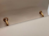 Gucci Queen Margaret Small Shoulder Bag In Black & Ivory Leather Fw0626orzdu