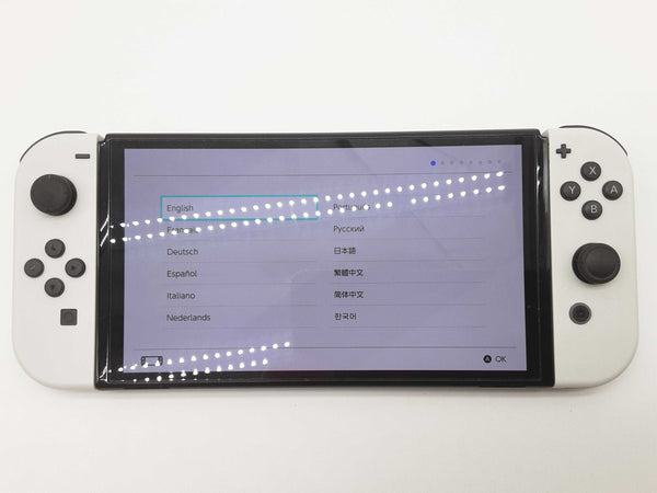 Nintendo Switch Oled White Portable Video Game Console Do0625lrxde
