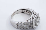 2.56cttw Diamond 14k White Gold Ring 7.3 Grams Size 7 Eb0526oorxdu