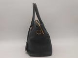 Prada Vitello Daino Tote Green Handbag Aa0825pzxsa