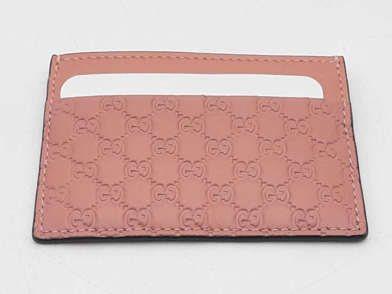 Gucci Guccissima 262837 Pink Card Holder Aa0524exsa