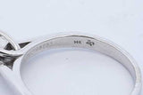 0.5ctw Princess Cut Diamond Ring 14k White Gold 3.7 Grams Size 8.75 Eb0725pxzde