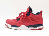 Nike Air Jordan 4 Retro Se "Fiba" Multicolor Sneakers Size 11 Fw0126czdu