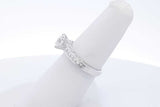 1.49cttw Diamond 18k White Gold Ring 4 Grams Size 6.25 Eb0626loxzde