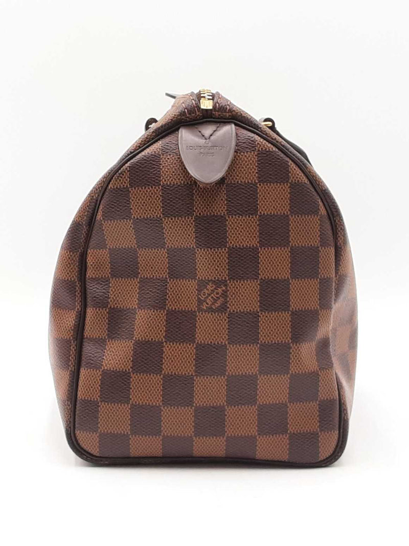 Louis Vuitton Speedy 25 In Damier Ebene Coated Canvas Fw0925rxzdu