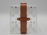 Louis Vuitton Scott Box In Monogram Printed Transparent Plexiglass Fw0626wxzdu