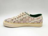 Gucci Tennis 1977 Crystal Gg Monogram Canvas Sneakers Size 41 Fw1024wxzde