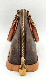 Louis Vuitton Monogram Alma Bb Top Handle Bag Fw1124lrxdu