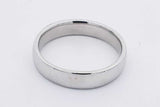 14k White Gold Wedding Band 9.7 Grams Size 14 Eb1125prxsa