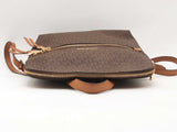 Michael Kors Rhea Medium Slim Logo Backpack Brown Aa0824rzsa