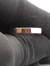 Cartier C De Cartier Wedding Band In 18k Rose Gold 4.2 Grams Size 8 Fw0126ixzdu