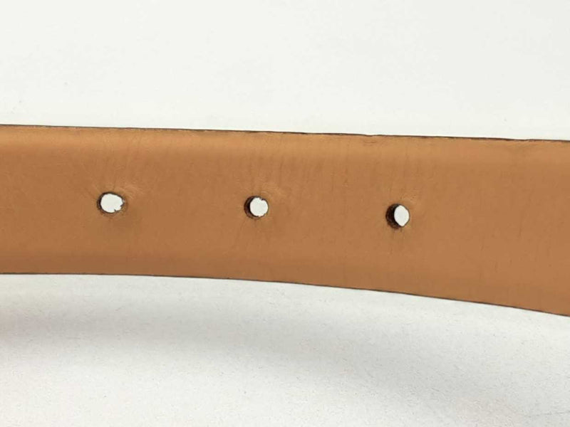 Salvatore Ferragamo Brown Leather Reversible Double Gancini Belt Sd0325lrzsa