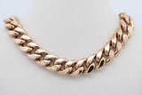 10k Yellow Gold Cuban Chain Link Necklace 24.1 Grams 16 Inch Eb1225crxdu