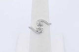 1.43cttw Lab Grown Diamond Ring In Platinum 4.27 Grams Size 6.75 Eb0726iorde