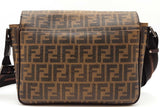 Fendi Ff Zucca Messenger Bag Eb1026prxde