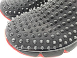 Christian Louboutin Black Red Spike Neoprene Shoes Size Eu 44 Do0225orxde