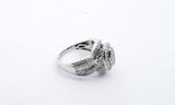 10k White Gold 1.16ctw Diamond Ring Size 7, 5.41 Grams Hs0324oxzsa