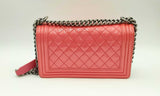 Chanel Caviar Quilted Medium Patent Leather Hs0223orxzsa