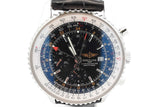 Breitling Navitimer 46mm Automatic Chronograph Stainless Steel Watch Eb824lrxzdu