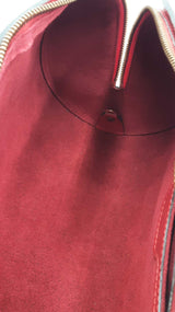 Louis Vuitton Epi Castillan Red Leather Soufflot Eb1225ocrdu