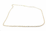 10k Yellow Gold Link Chain Necklace 3.5 Grams 18 Inch Eb0926oorsa