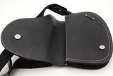Christian Dior Black Leather Saddle Bag Eb0426erxsa