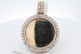 14k Yellow Gold Diamond Memory Frame Pendant 43.3 Grams Eb0326owxzsa
