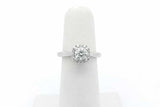 0.62cttw Diamond Ring In 14k White Gold 3.6 Grams Size 4.75 Eb1026wrxsa