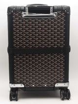 Goyard Bourget Pm Trolley Suitcase Black Aa0825erxzsa