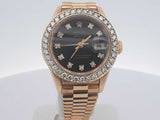 18k Yellow Gold Rolex Lady-datejust 26mm Watch Aa1225crzxsa