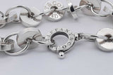 Tiffany & Co. 1837 Circle Link Bracelet Silver 24 Grams 7 Inch Eb0226lrxsa