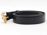 Versace Ladies Medusa Black Belt / Buckle Size 32 Aa0826ozxsa