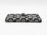 Coach Slim Wallet In Signature C Canvas Fabric & Leather Fw0725pxdu