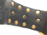 Gucci Feline Head Studded Leather Bracelet Sd0226ozxde