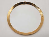 14k Yellow Gold 63.2g Omega Collar Necklace 17.5 In Do1224osxzde