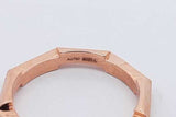 Gucci 18k Rose Gold Link To Love Mirrored Ring 3 Grams Gucci Size 11 Eb0326orxsa