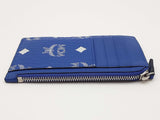 Mcm Aren Surf The Web Blue Visetos Card Holder Do0725crde