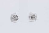 2.0cttw Lab Grown Diamond Stud Screwback Earrings 14k White Gold 1g Eb0326wcrsa