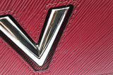 Louis Vuitton Fuschia Epi Leather Twist Shoulder Bag Eb0726llordu