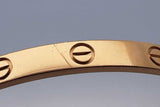 Cartier 18k Yellow Gold Love Bracelet 30.9 Grams Size 17 Eb0125wexzsa