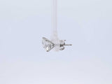 2.0 Cttw Lab Grown Diamond & 14k White Gold Stud Earrings 1.1 Grams Fw0723srxdu