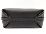 Burberry Mini Bloomsbury Black Leather Calico Reversible Tote Do0526rrxde