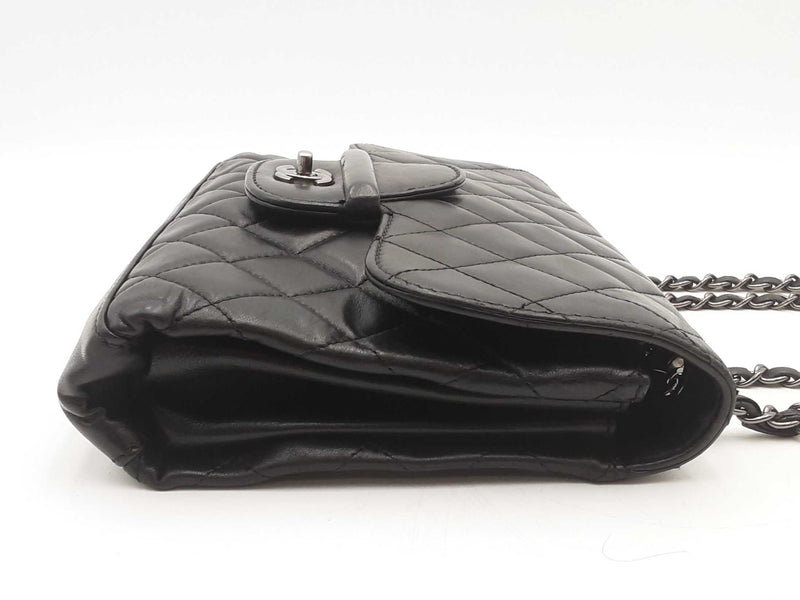 Chanel Black Quilted Leather Classic Flap Bag Sd0825lzxzsa